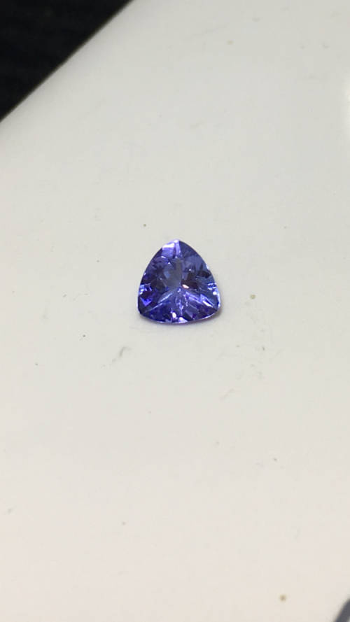 TANZANITE Trillion cut